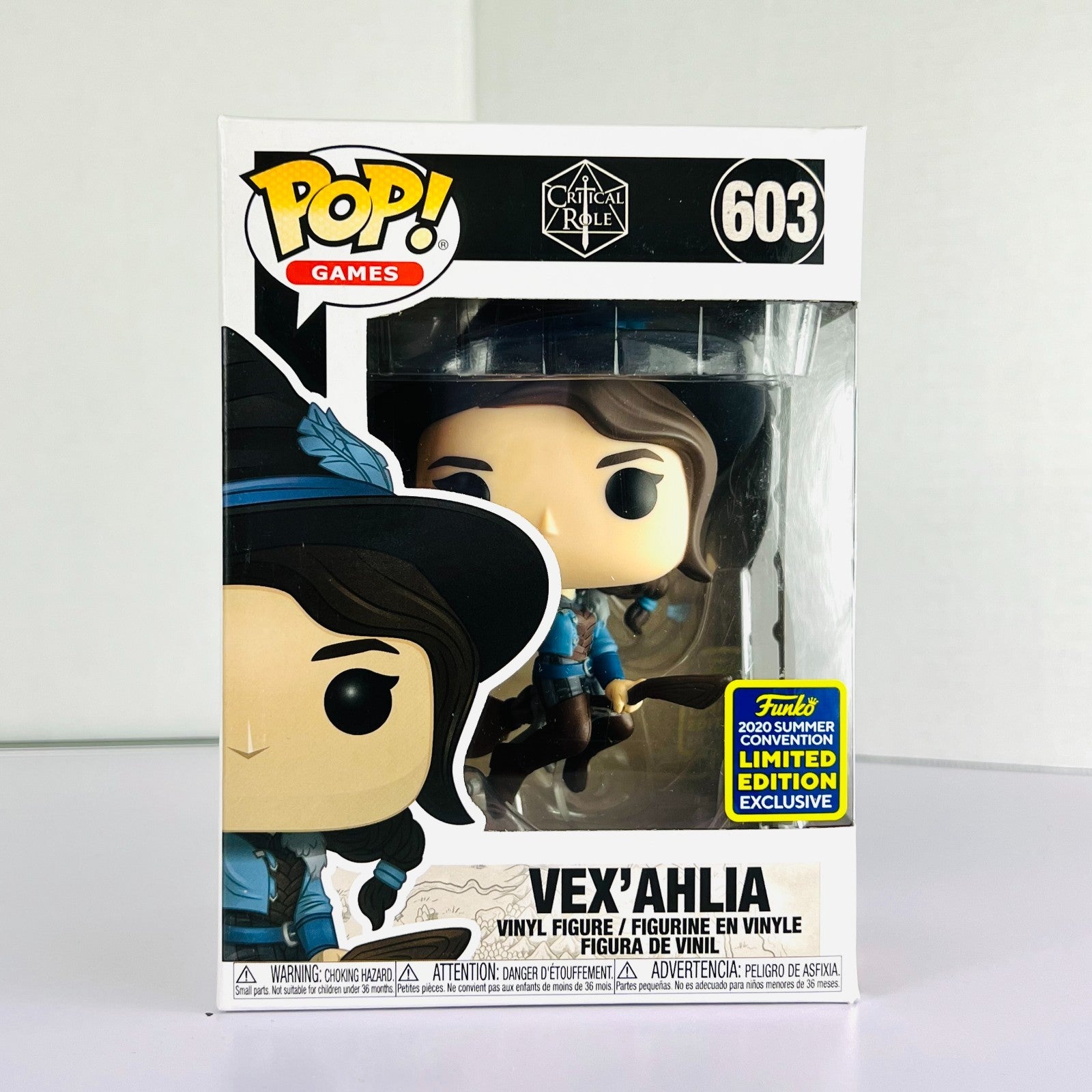 Funko POP Vinyl - Games - Critical Role - Vex'ahlia - #603 SC 2020