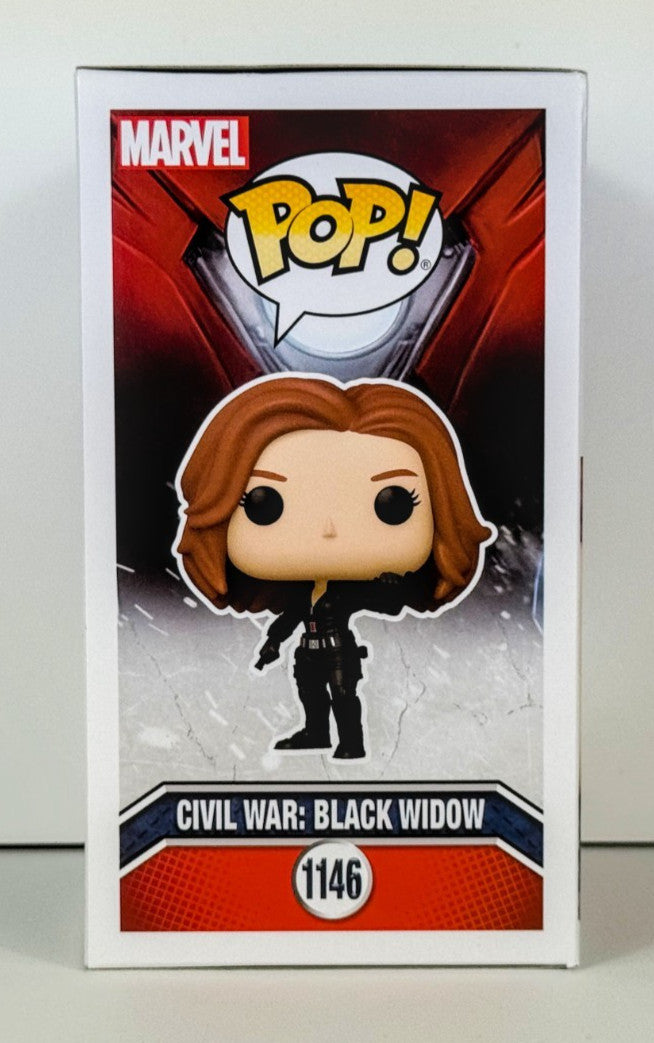 Funko POP Vinyl - Marvel - Captain America - Civil War Black Widow - #1146