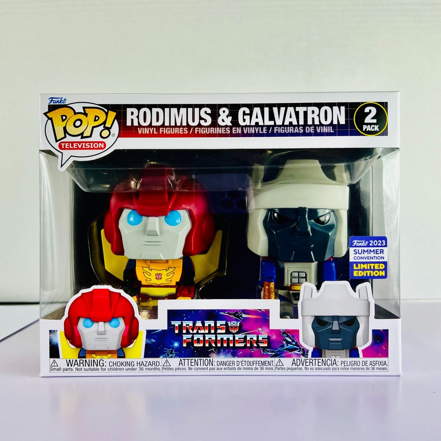 Funko POP! Vinyl - Television - Transformers - Rodimus & Galvatron - 2 Pack