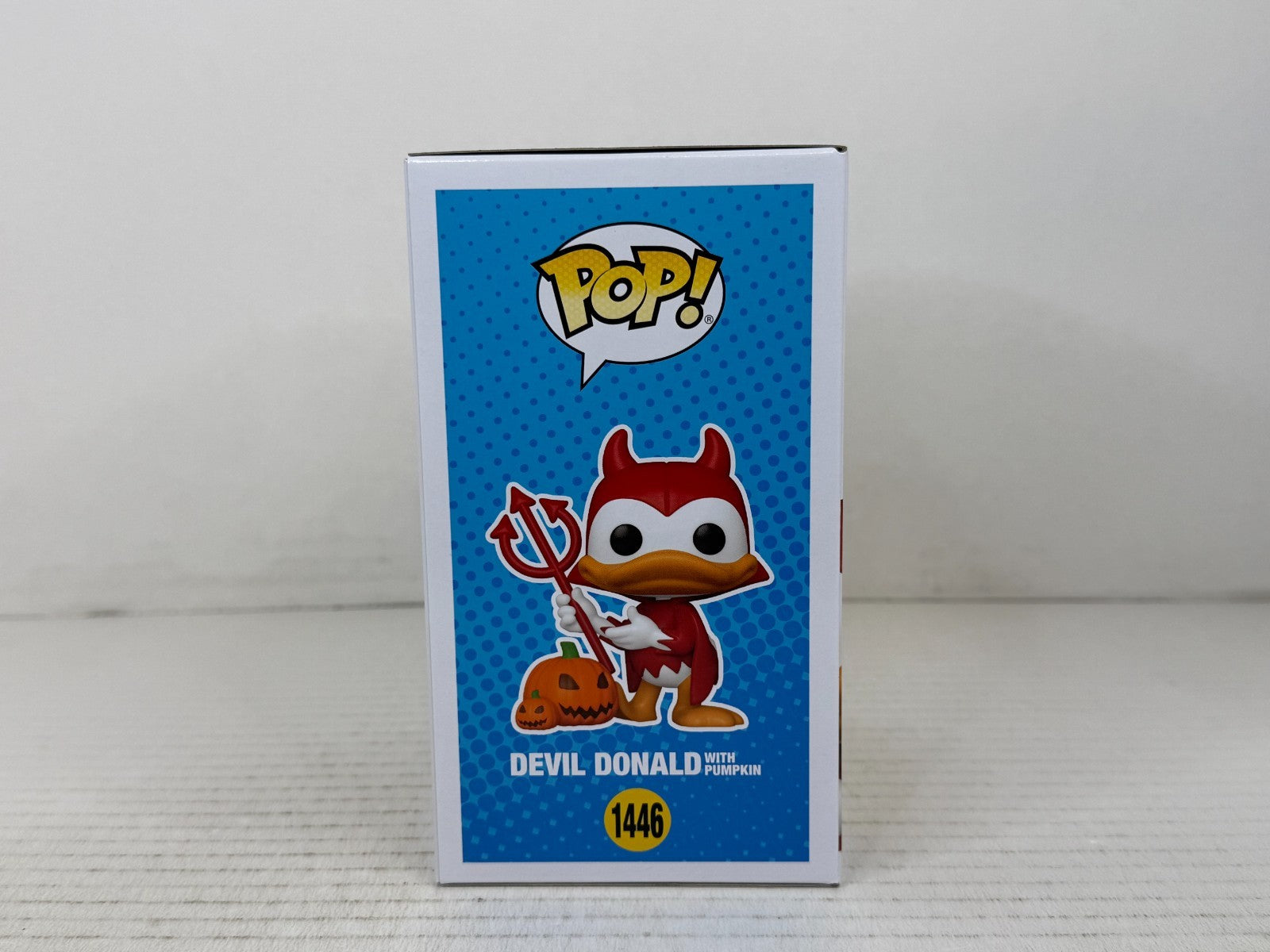Funko POP Vinyl - Disney - Devil Donald With Pumpkin - #1446 GITD Chase