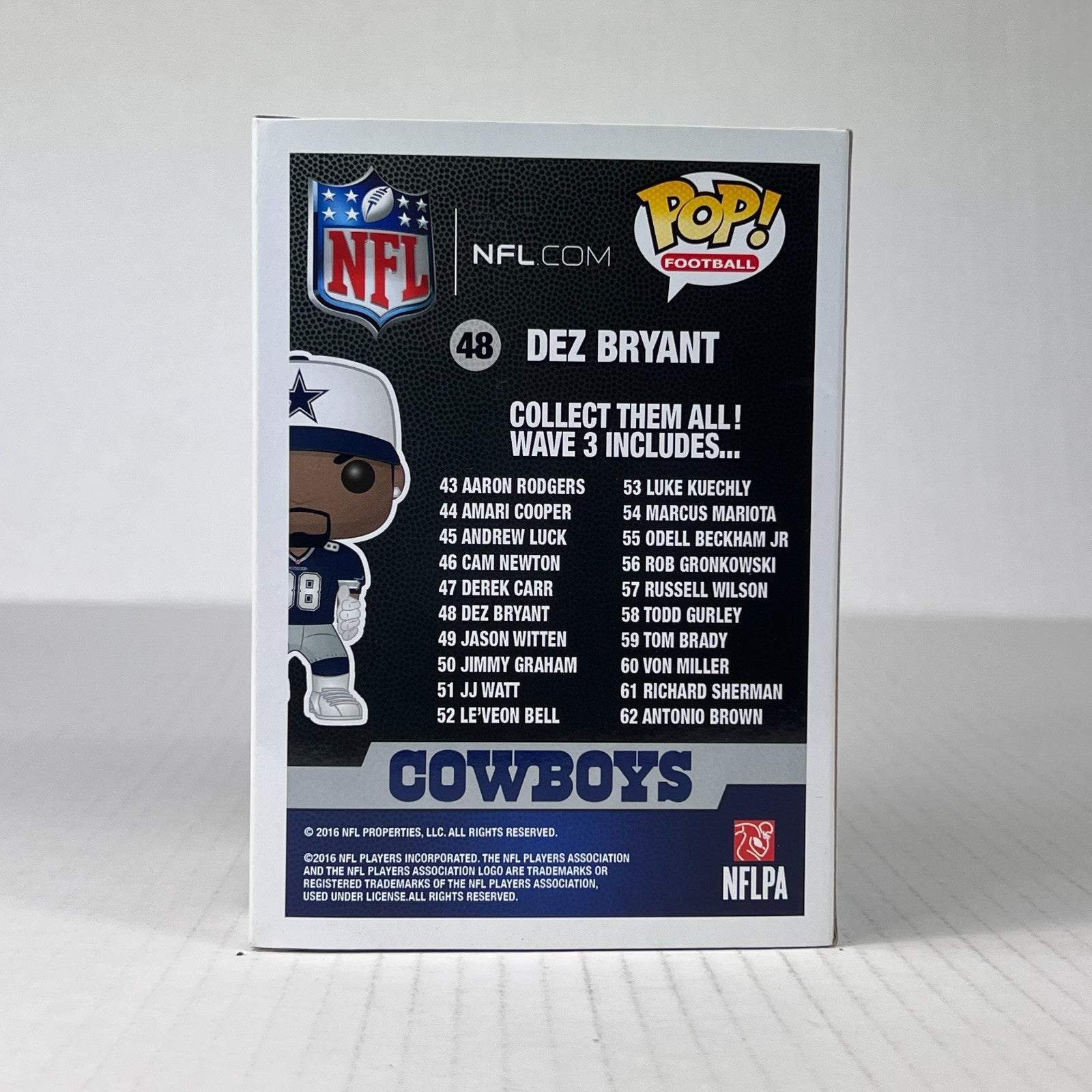 Funko POP Vinyl - Football - NFL - Cowboys - Dez Bryant - #48