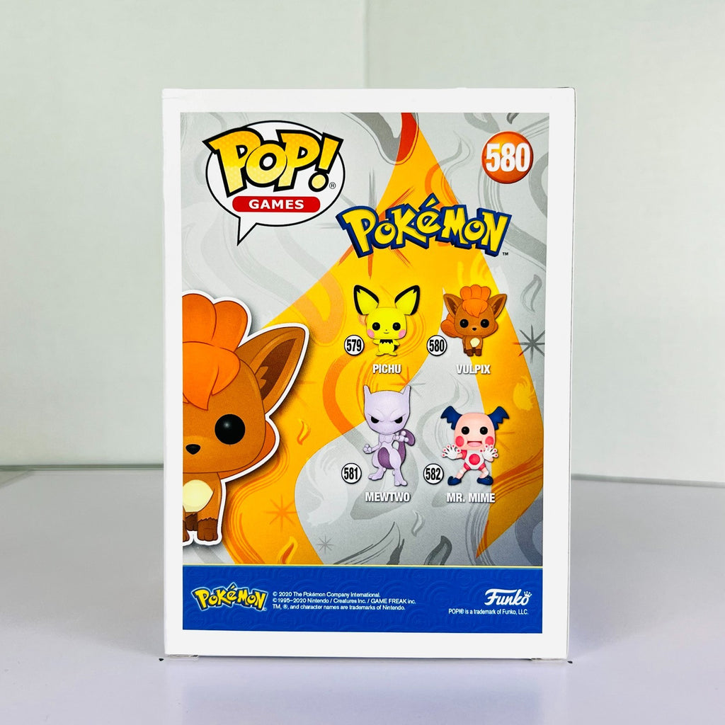 Funko POP Vinyl - Games - Pokemon - Vulpix - #580 Flocked SC 2020