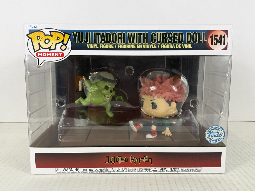 Funko POP Vinyl - Moment Jujutsu Kaisen - Yuji Itadori With Cursed Doll - #1541