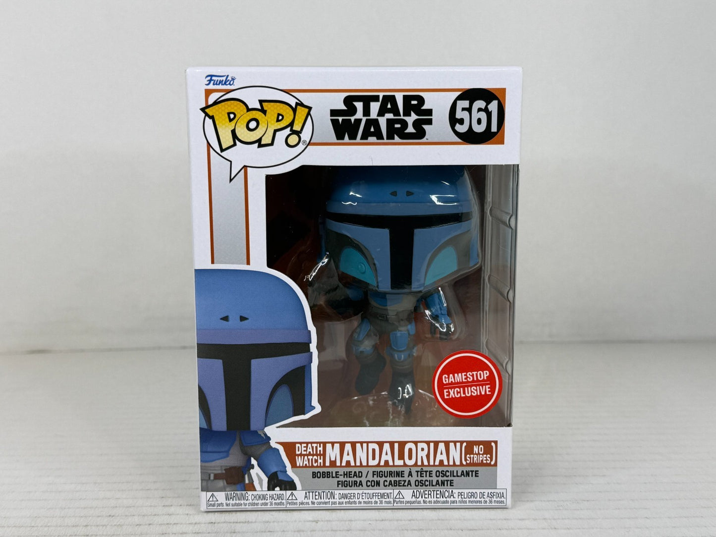 Funko POP Vinyl - Star Wats - Death Watch Mandalorian No Stripes - #561 [3]