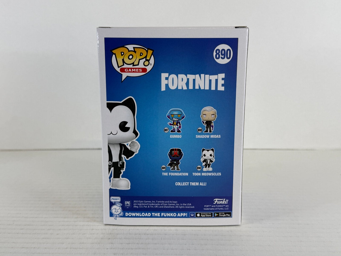 Funko POP Vinyl - Games - Fortnite - Toon Meowscles - #890