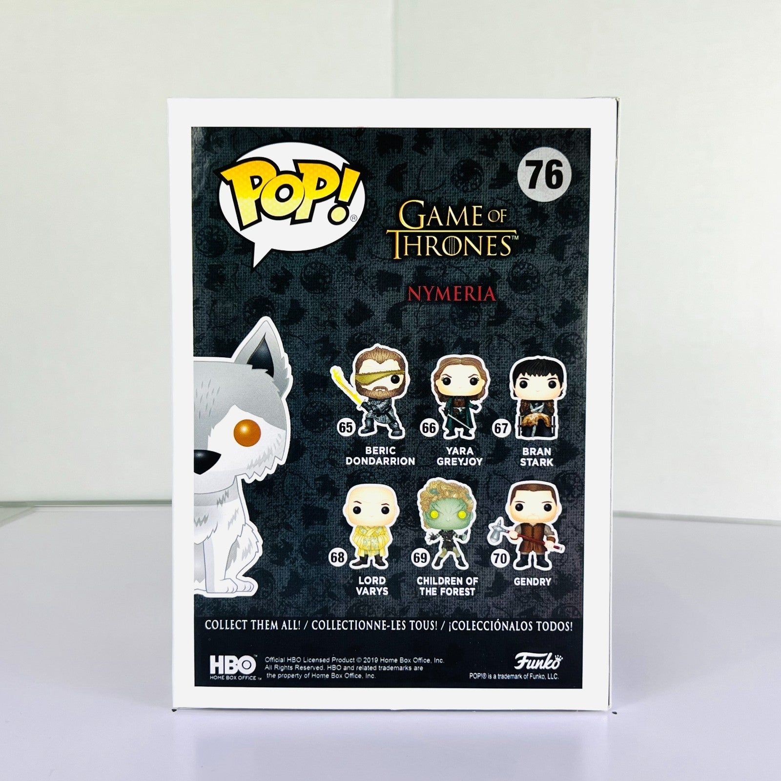 Funko POP Vinyl - Game Of Thrones - Nymeria - #76