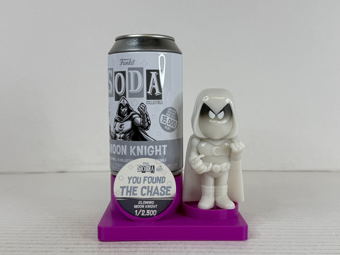 Funko POP Soda - Marvel - Glowing Moon Knight - Chase - 15000 Pcs