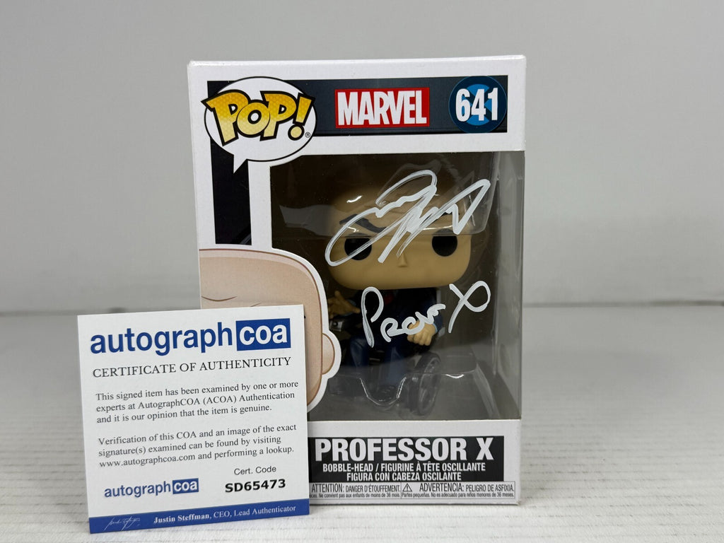 Funko POP - Marvel - X-Men - Professor X #641 - Signed James McAvoy COA