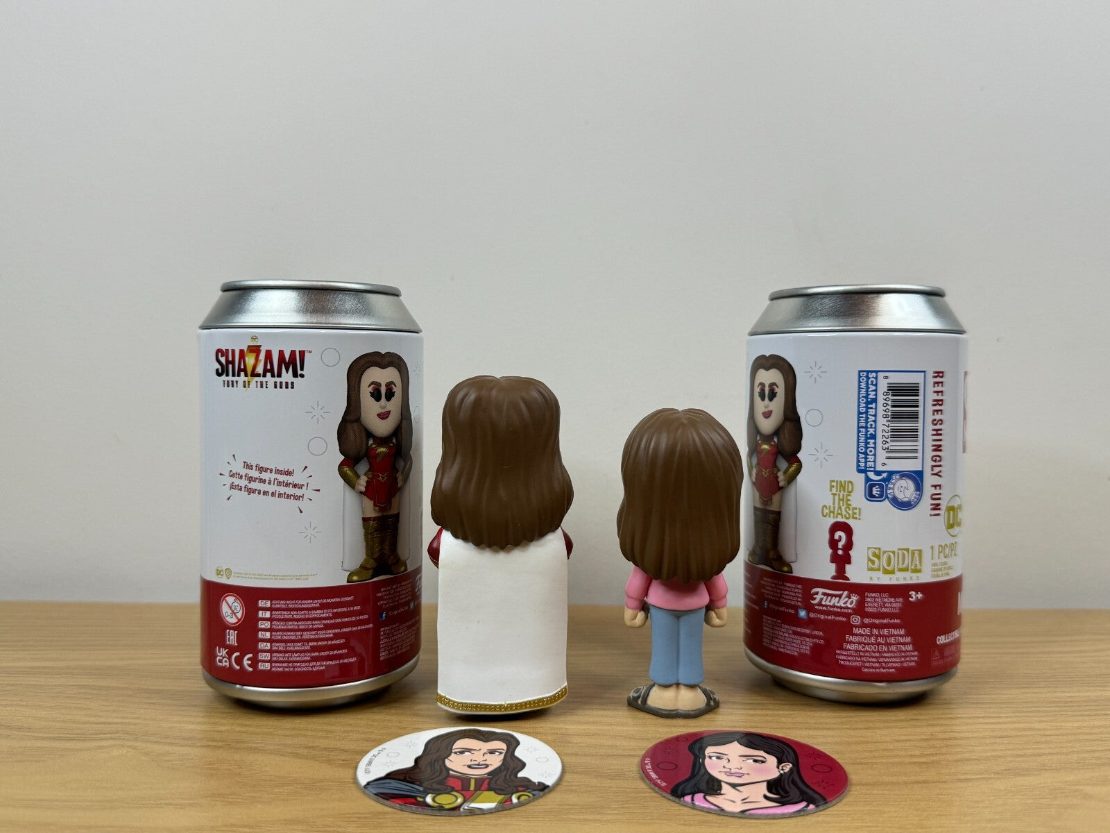 Funko POP Soda - Shazam Fury Of The Gods - Mary Bromfield - Common and Chase Set