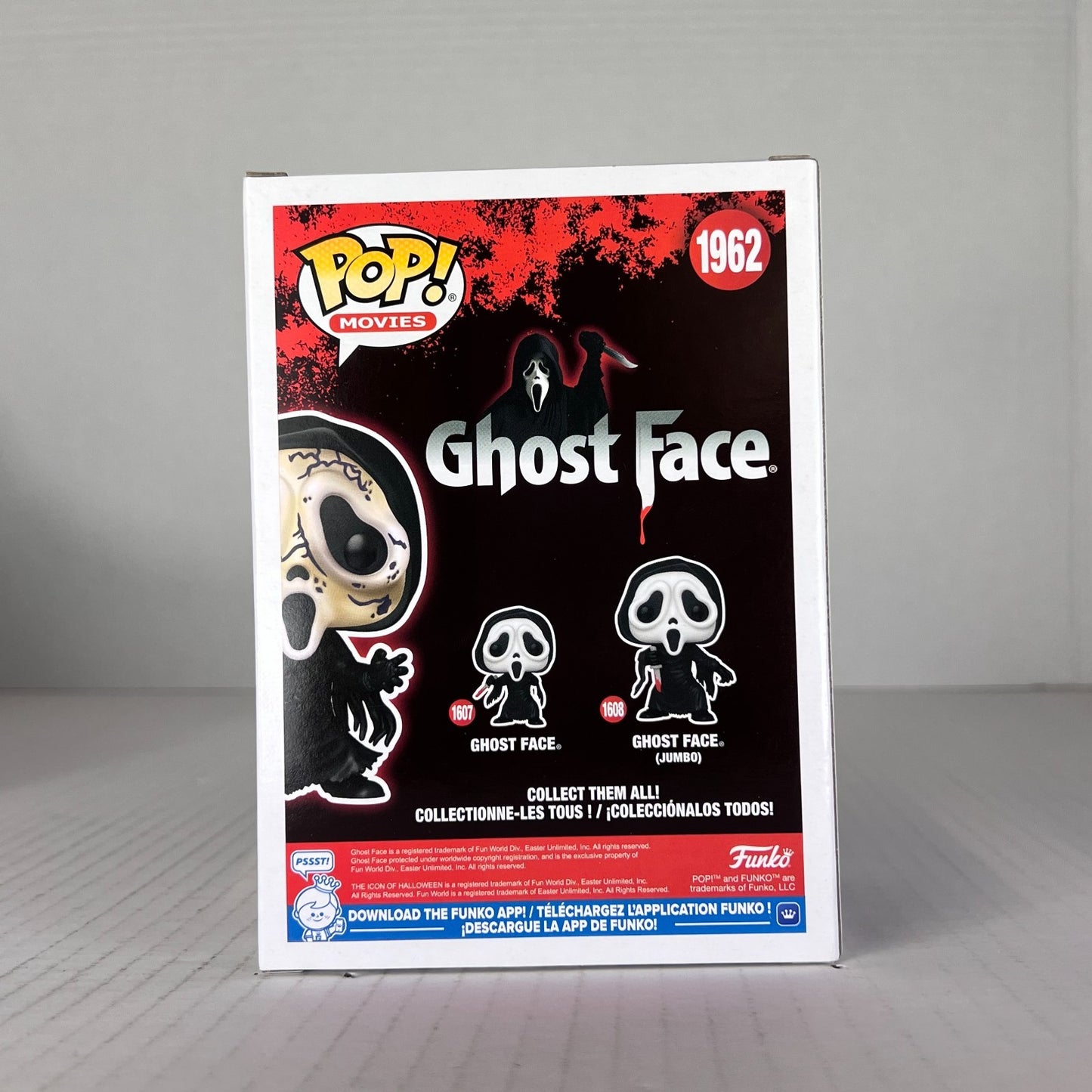 Funko POP Vinyl - Movies - Ghost Face - Ghost Face Distressed - #1962 [1]