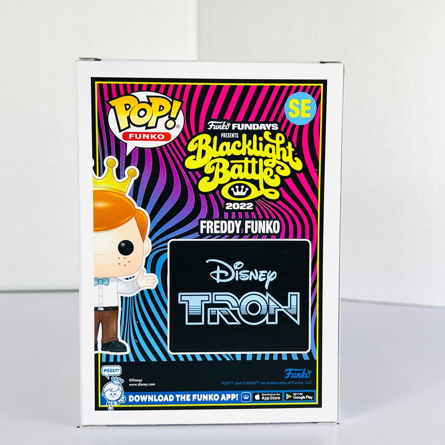 Funko POP Vinyl - Blacklight Battles - Freddy Funko As Tron - 1000 Pcs GITD
