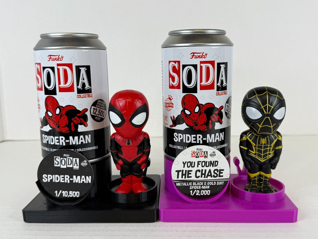 Funko POP Soda - Marvel - Spider-Man Gold Suit- Common and Chase Set - 12500 Pcs