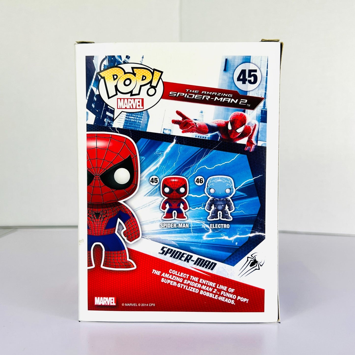 Funko POP Vinyl - Marvel - The Amazing Spider-Man 2 - Spider-Man - #45