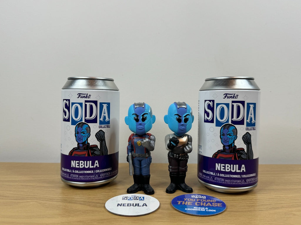 Funko POP Soda - Guardians of The Galaxy - Nebula - Common and Chase Set