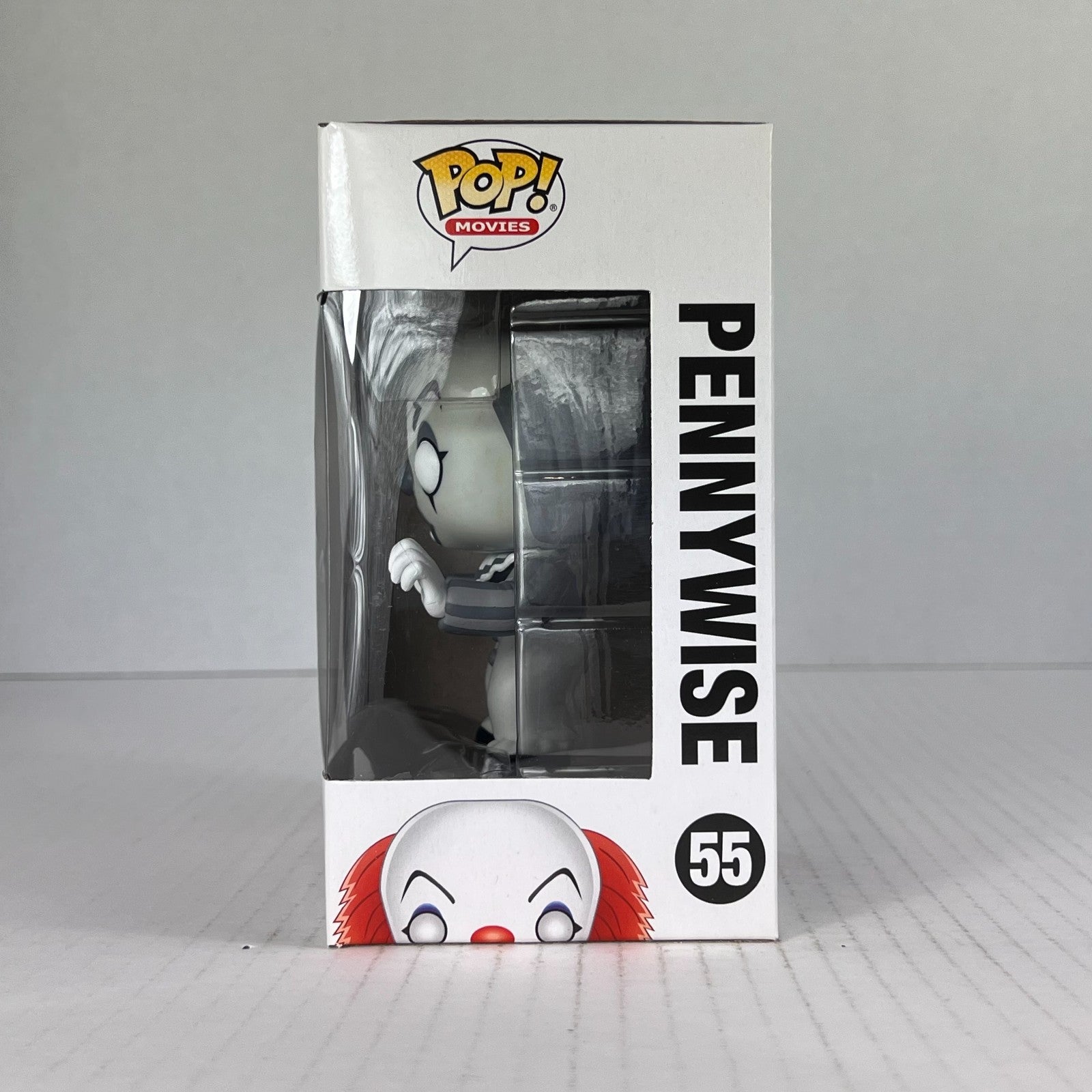 Funko POP Vinyl - Movies - IT The Movie - Pennywise B&W - #55