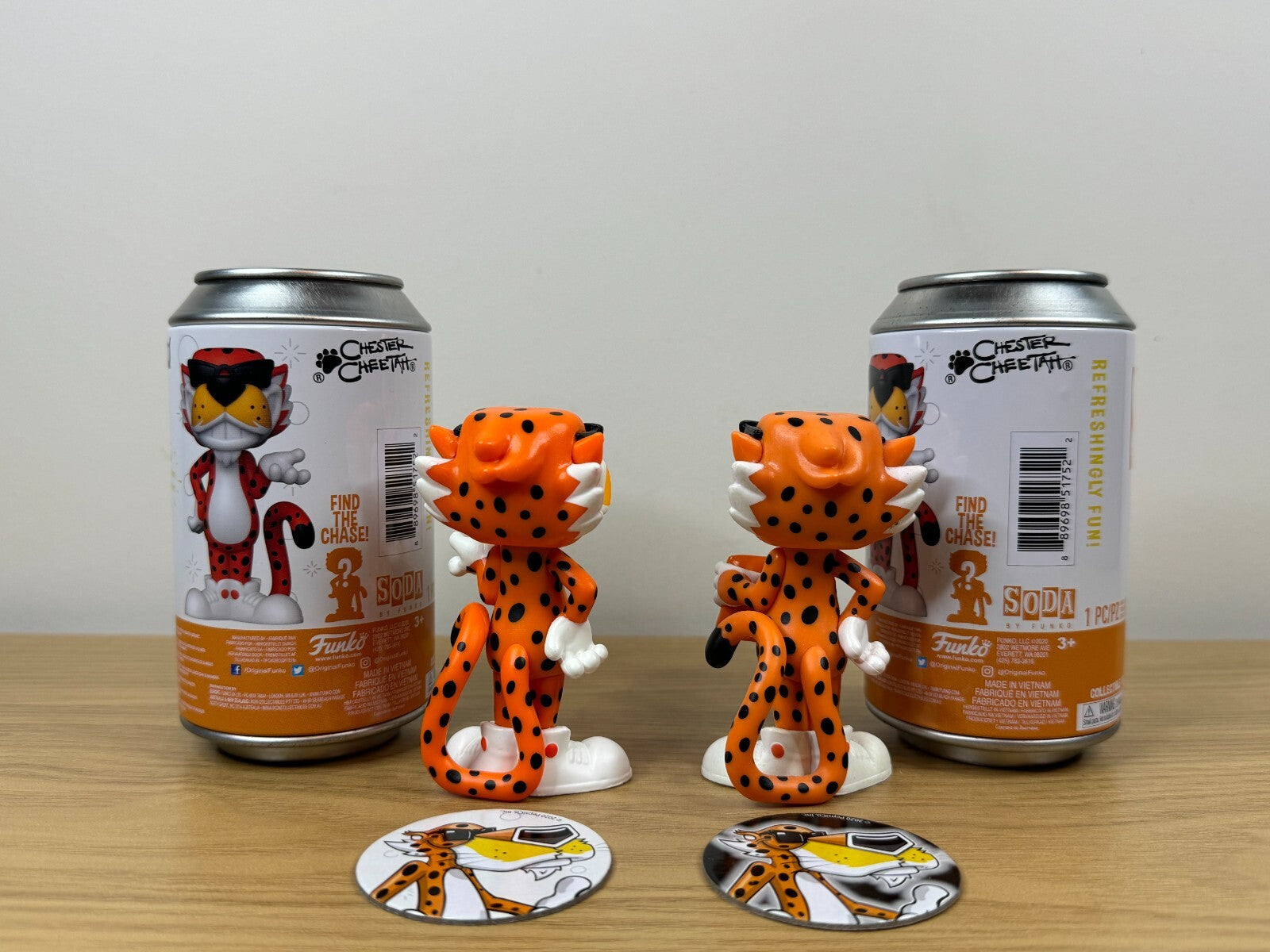 Funko POP Soda - Chester Cheetah - Common and Chase Set - 12500 Piece
