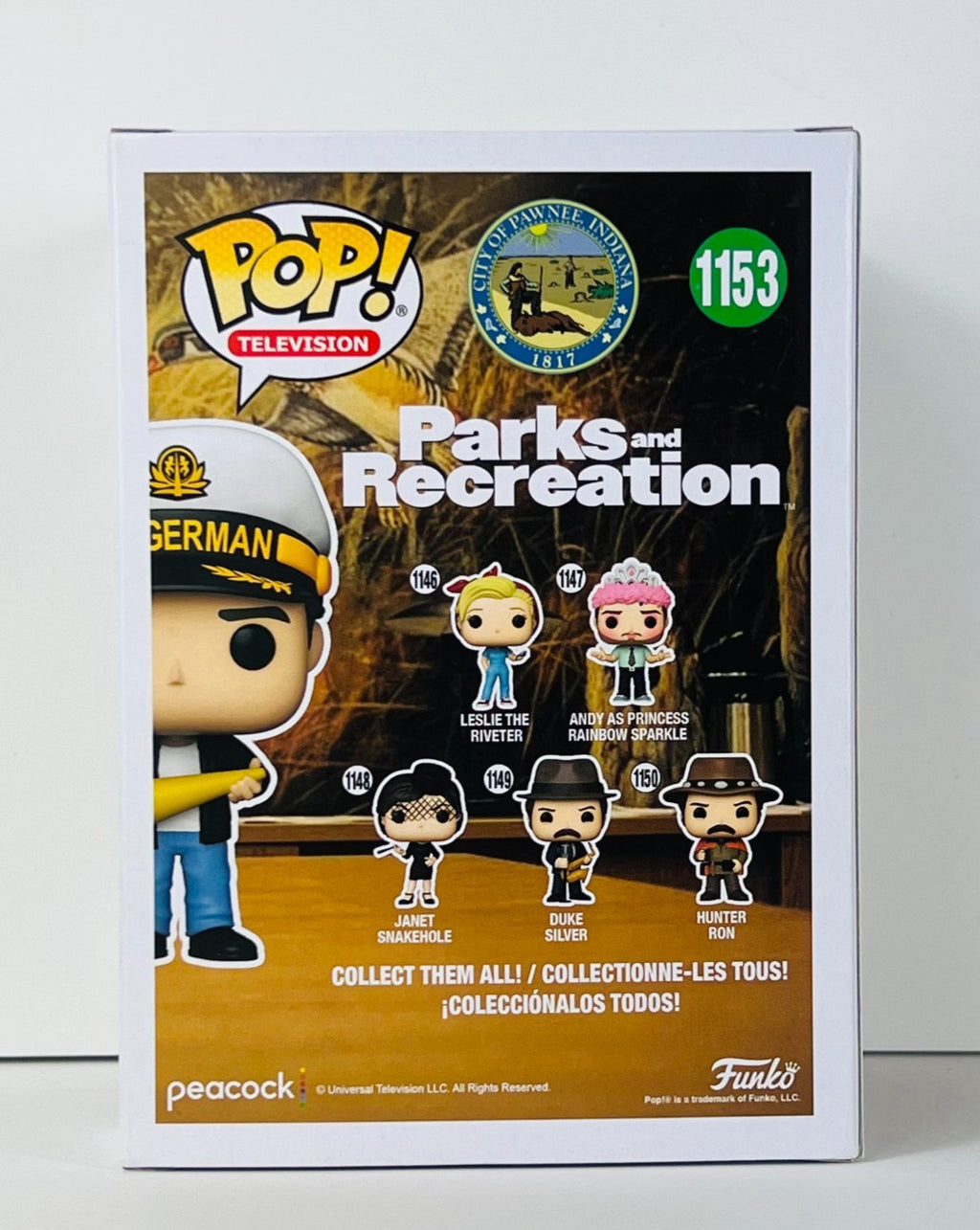 Funko POP Vinyl - Television - Parks And Recreation  - Ben Wyatt - #1153 Chase