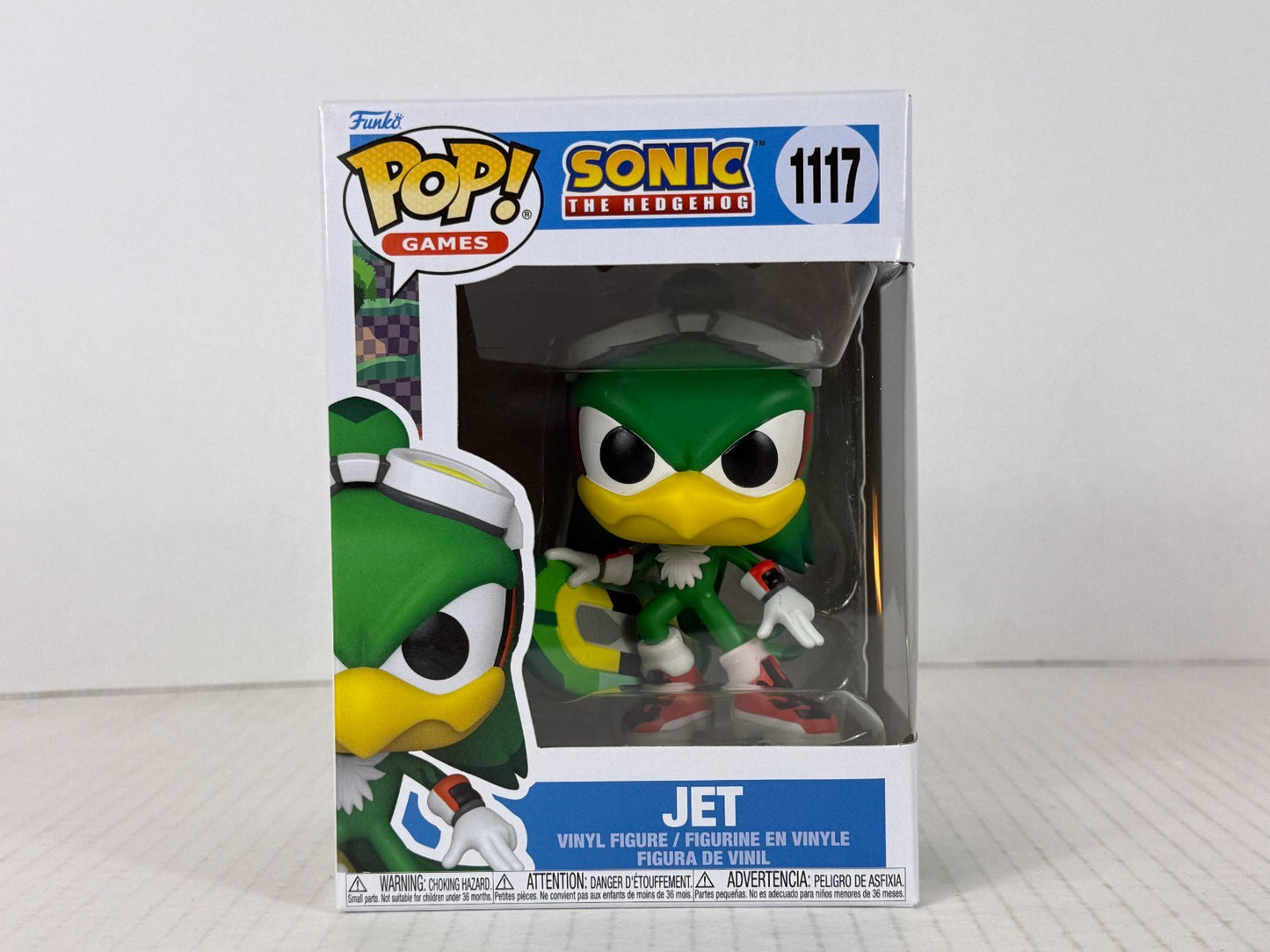 Funko POP Vinyl - Games - Sonic The Hedgehog - Jet - #1117