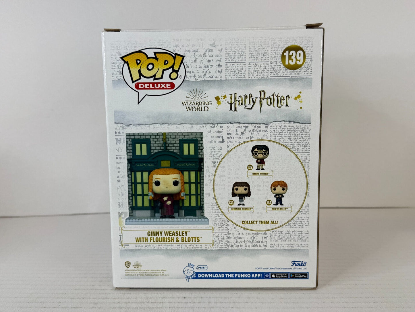 Funko POP Vinyl - Harry Potter - Ginny Weasley with Flourish & Blotts - #139