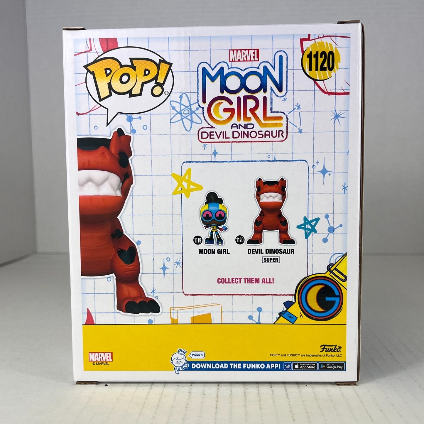 Funko POP Vinyl - Marvel - Moon Girl - Devil Dinosaur - #1120