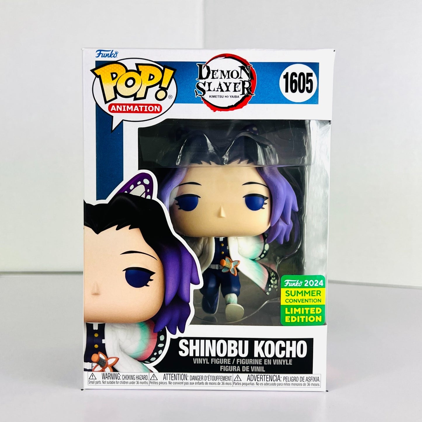 Funko POP Vinyl - Animation - Demon Slayer - Shinobu Kocho - #1605 SC 2024 [3]