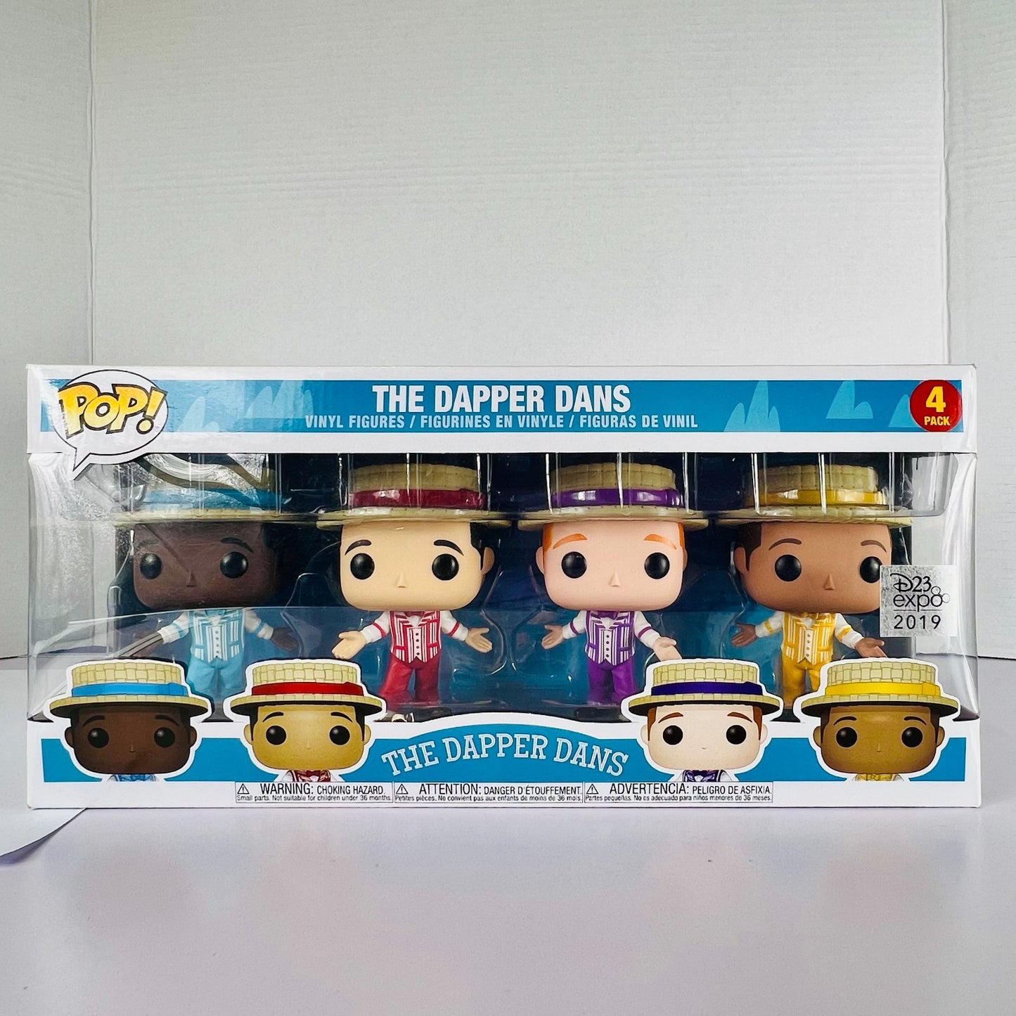 Funko POP! Vinyl - Disney - The Dapper Dans - 4 Pack Disney Park Exclusive 2019