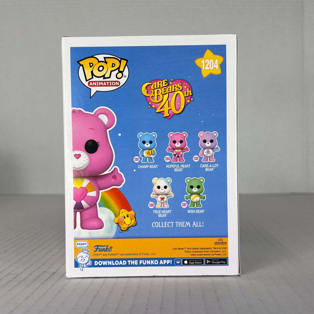 Funko POP Vinyl - Animation - Care Bears - Hopeful Heart Bear - #1204 GITD Chase