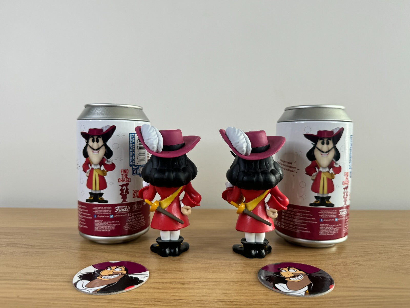 Funko POP Soda - Peter Pan - Captain Hook - Common and Chase Set - 12000 Piece
