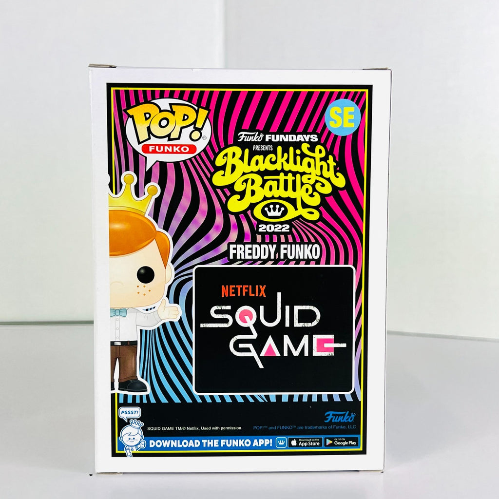 Funko POP Vinyl - Blacklight Battle - Freddy Funko as Masked Worker - 4000 Pcs