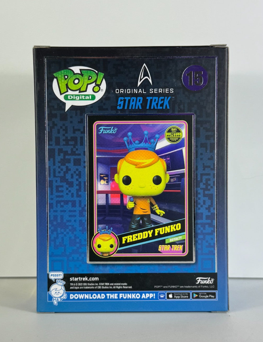 Funko POP Vinyl - Star Trek - Freddy Funko As Captain Kirk #15 - 2422 Pcs [1]