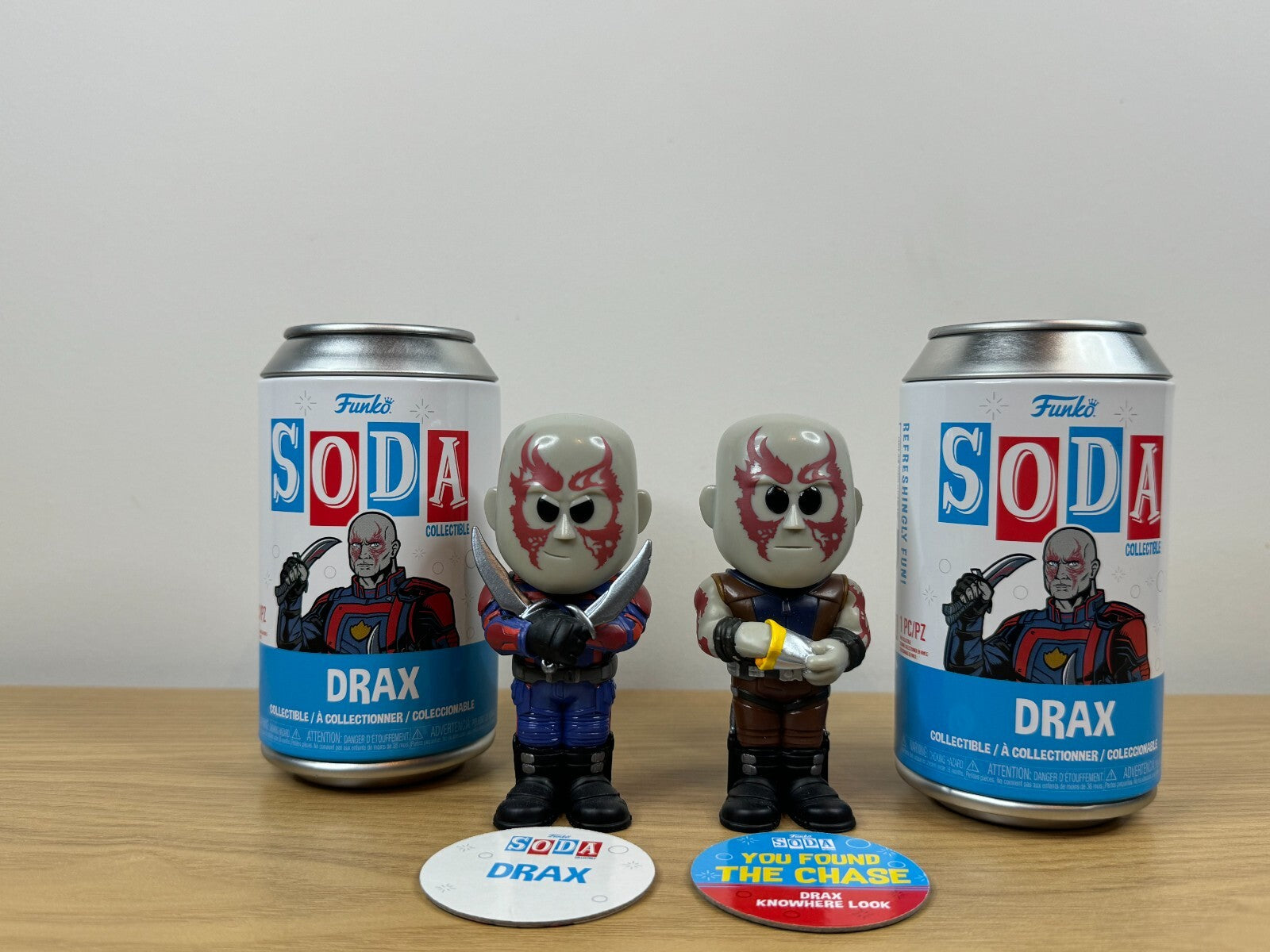 Funko POP Soda - Guardians Of The Galaxy - Drax - Common and Chase Set