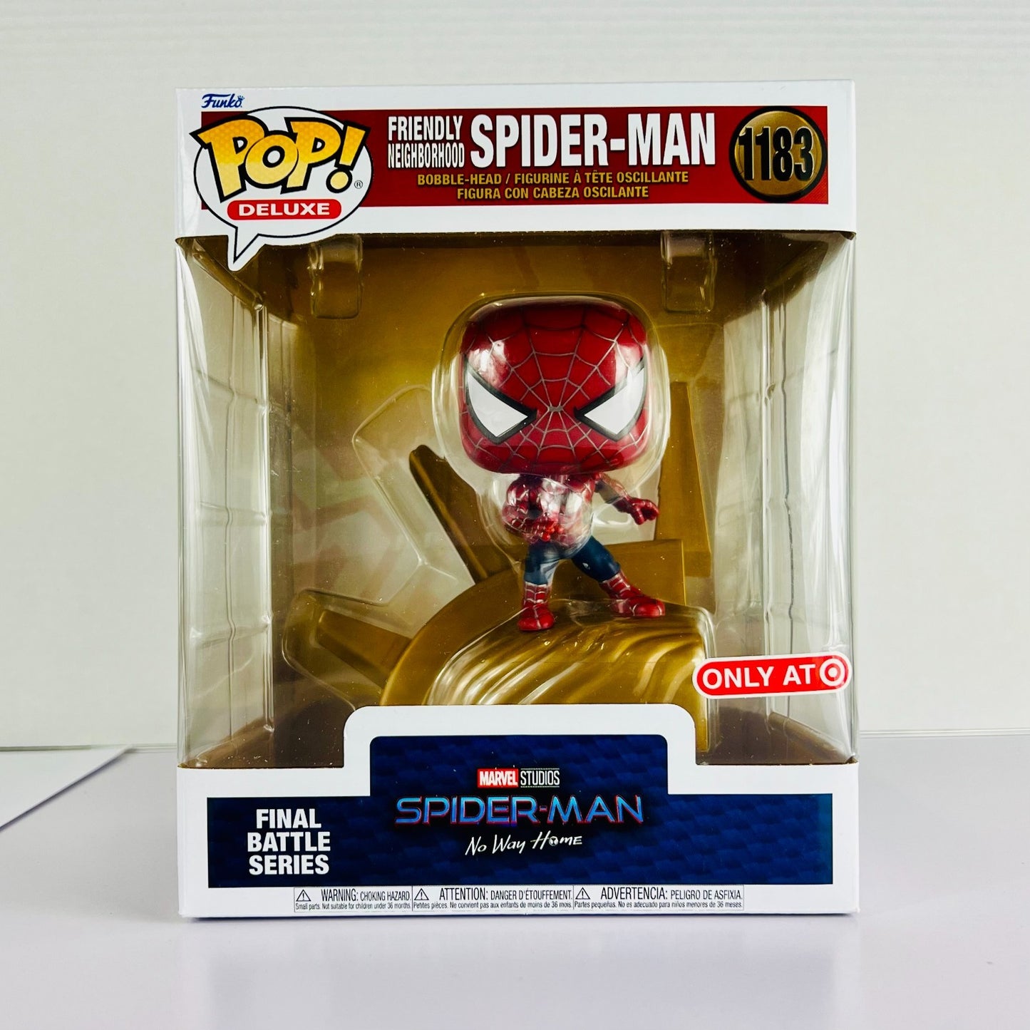 Funko POP! Vinyl - Deluxe - No Way Home - Friendly Neighborhood Spider-Man #1183