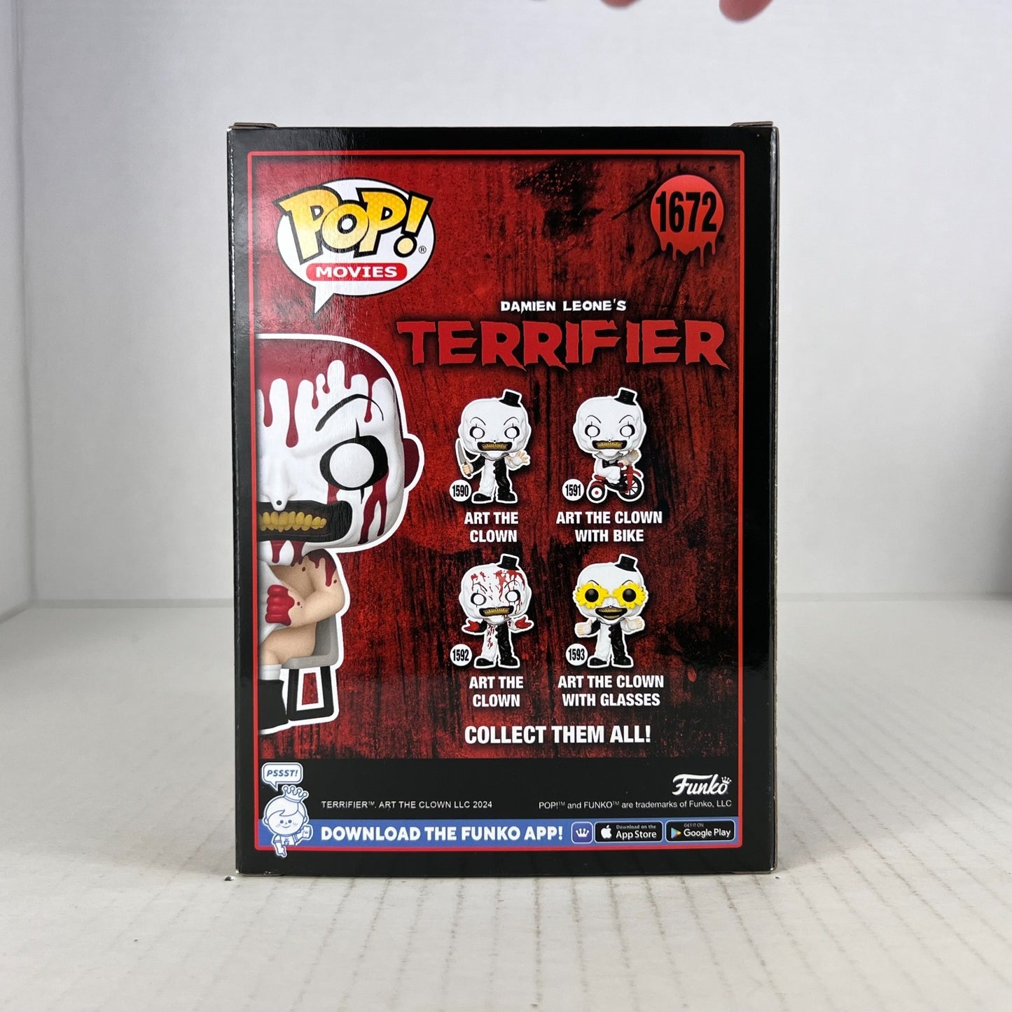 Funko POP Vinyl - Movies - Terrifier - Art The Clown - #1672