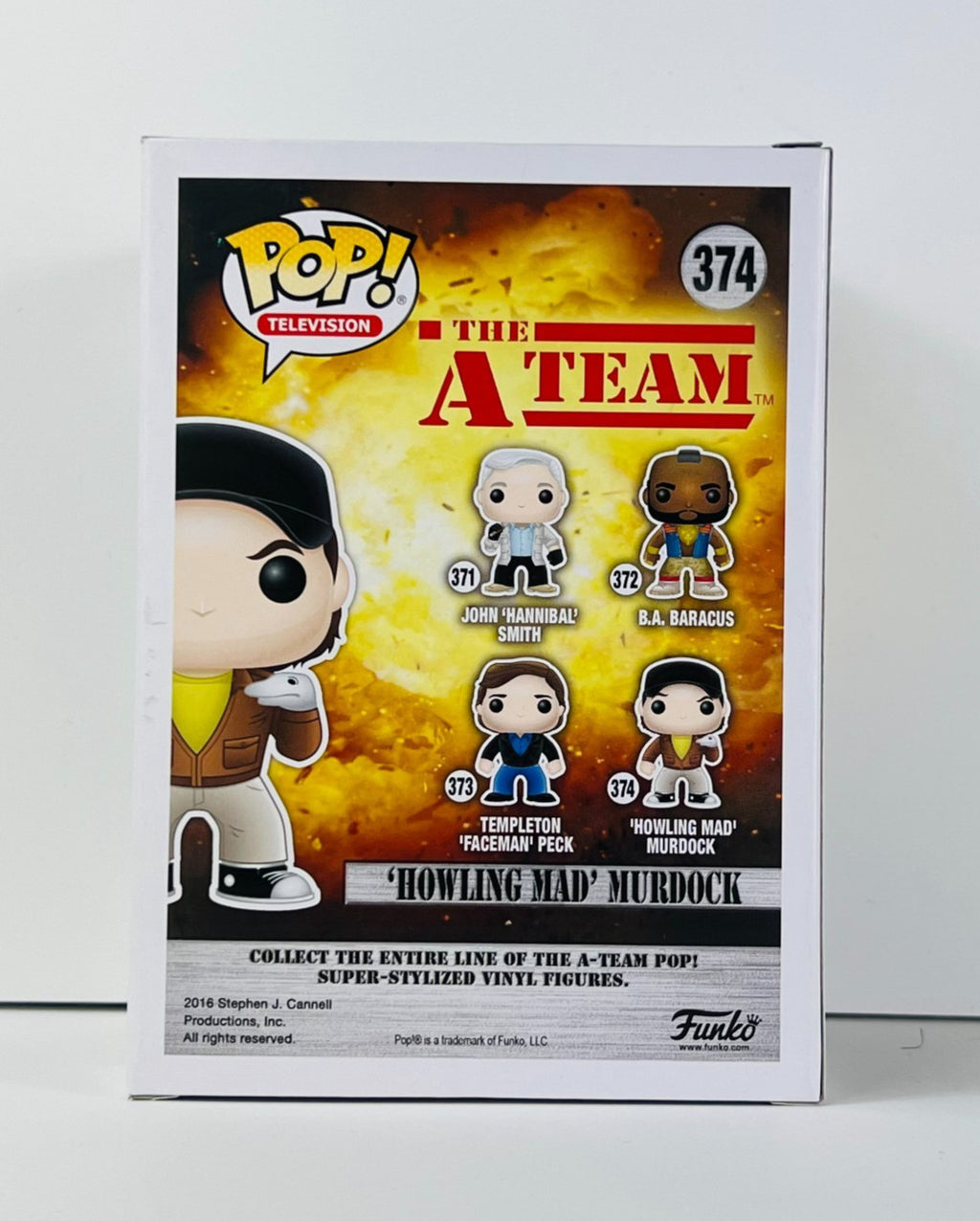 Funko POP Vinyl - Television - The A Team - Howling Mad Murdock - #374
