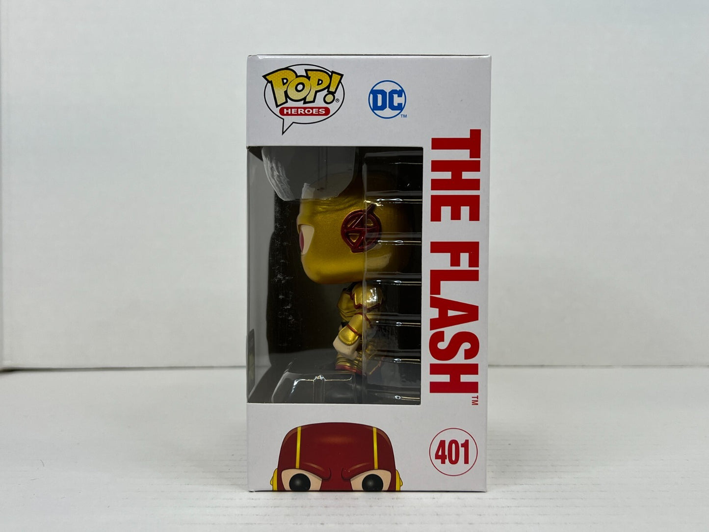 Funko POP Vinyl - Heroes - DC - The Flash - #401 Metallic Reverse