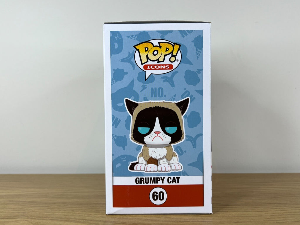 Funko POP Vinyl - Icons - Grumpy Cat - #60 - Flocked EE Exclusive