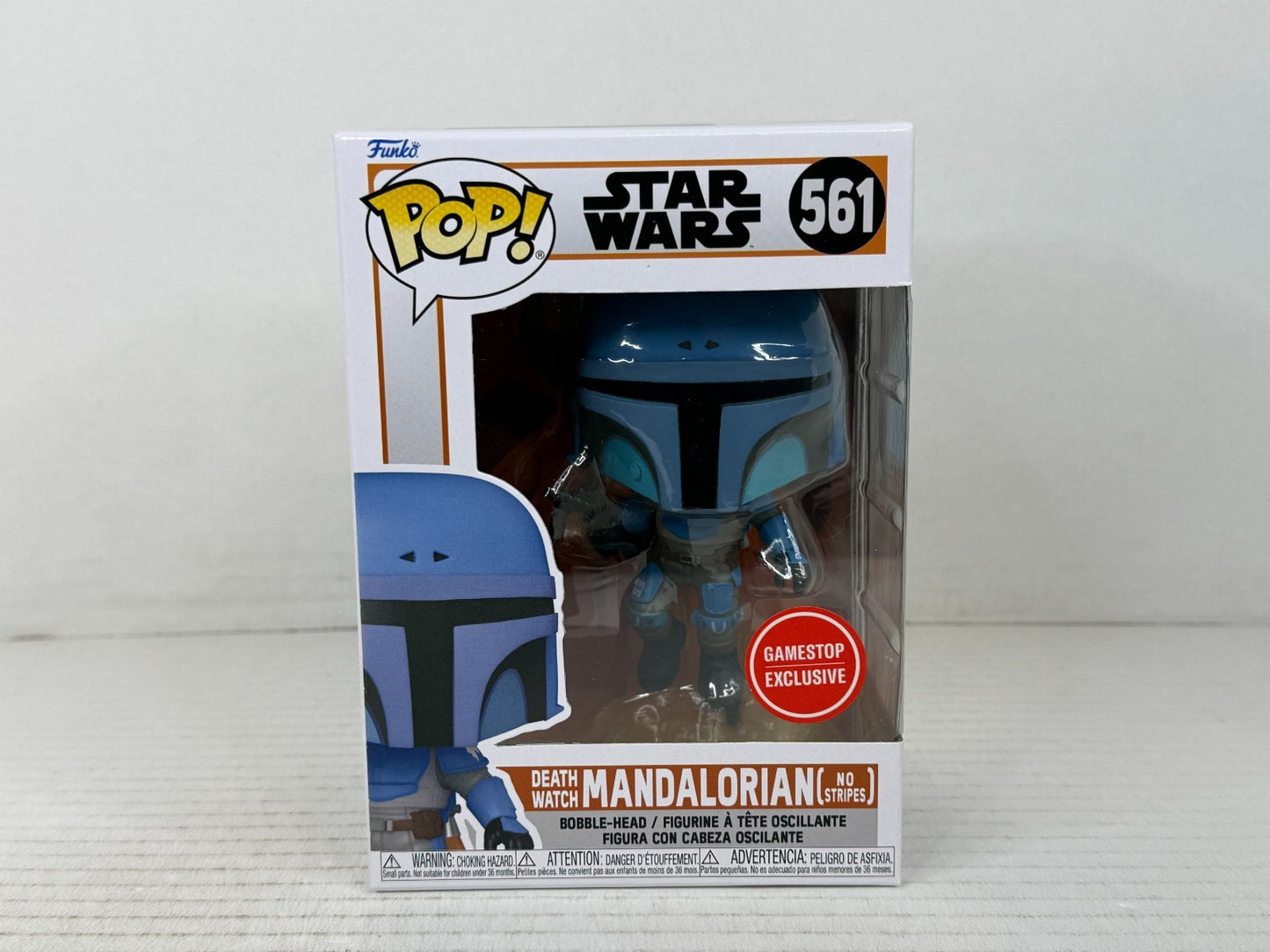Funko POP Vinyl - Star Wats - Death Watch Mandalorian No Stripes - #561 [4]