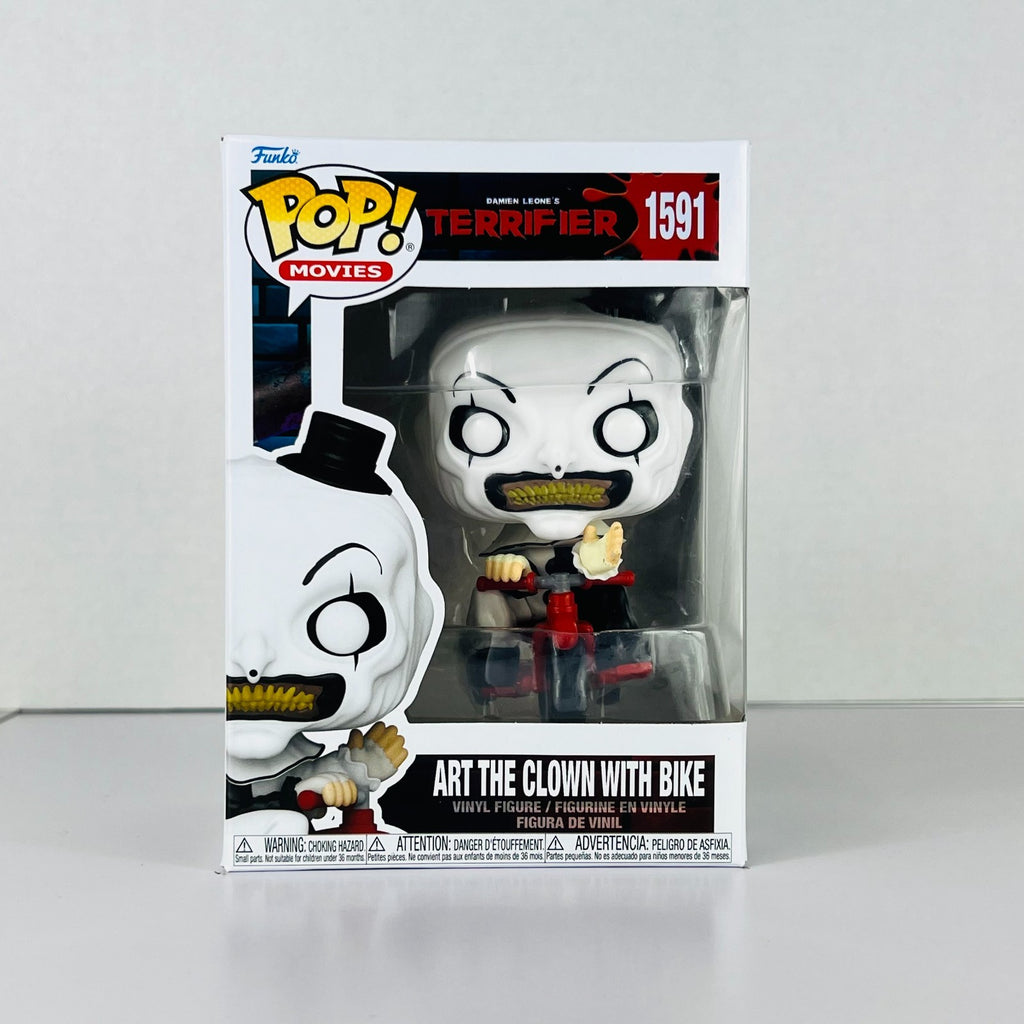 Funko POP Vinyl - Movies - Terrifier - Art The Clown With Bike - #1591 [1]