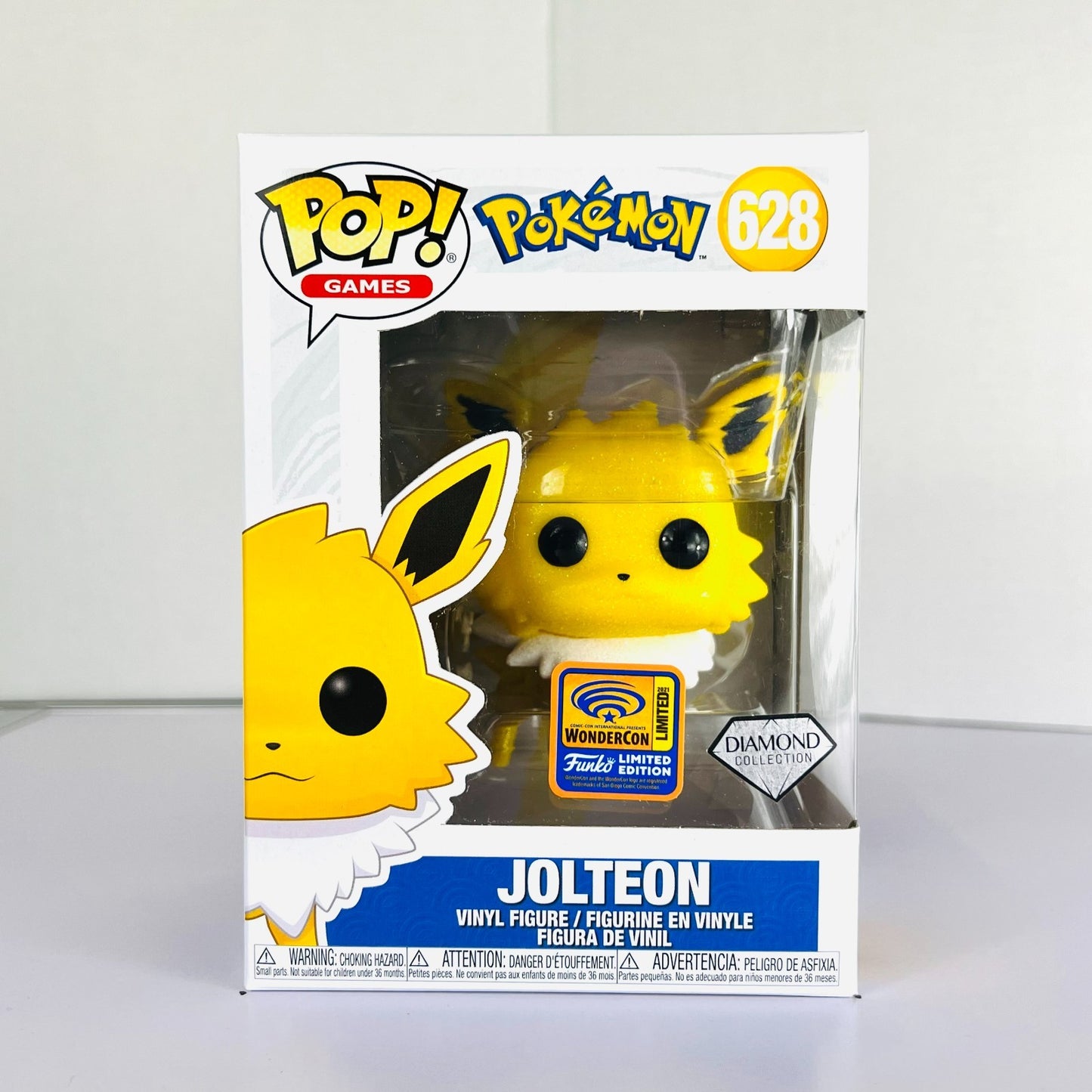 Funko POP Vinyl - Games - Pokemon - Jolteon - #628 Diamond Wonder Con