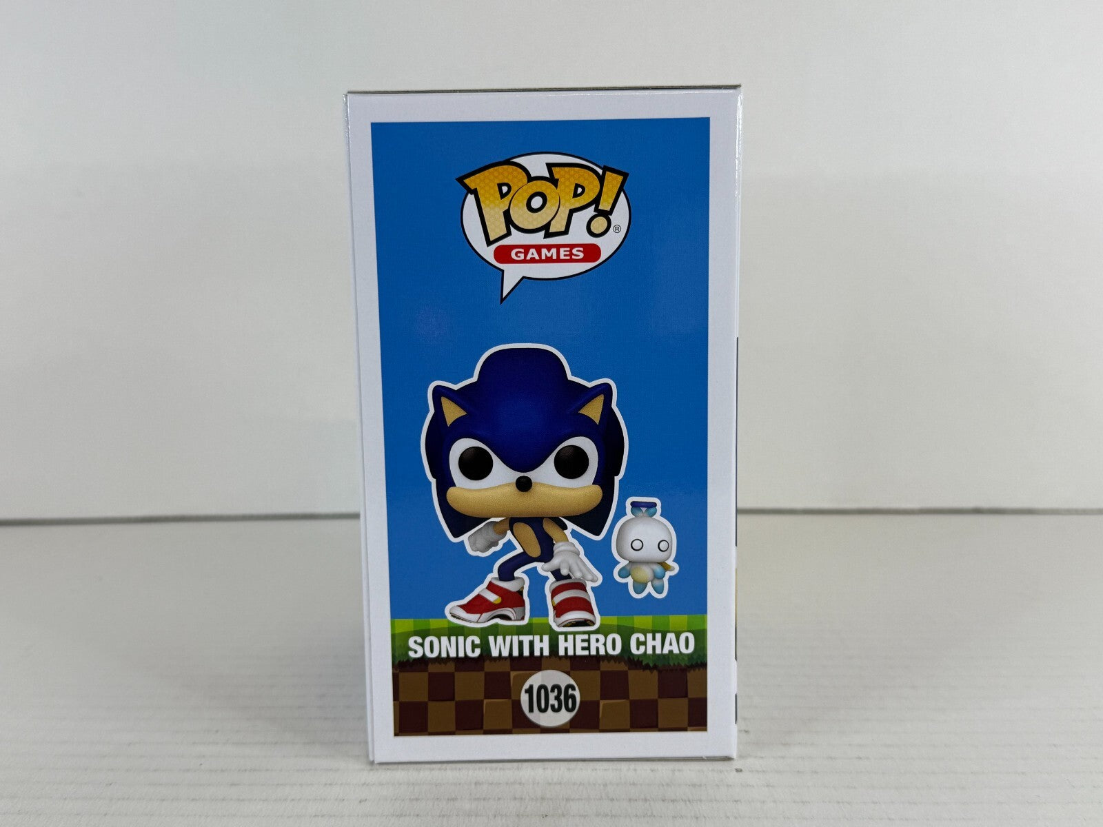 Funko POP Vinyl - Games Sonic The Hedgehog - Sonic With Hero Choa #1036 Flocked