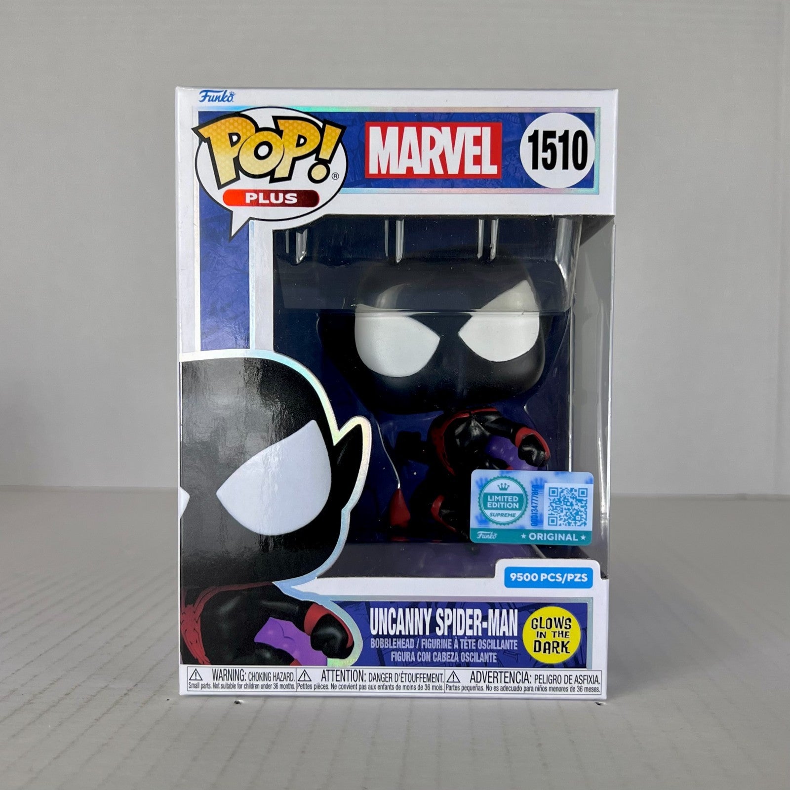 Funko POP Vinyl - Plus - Marvel - Uncanny Spider-Man - #1510 GITD 9500 Pcs [2]