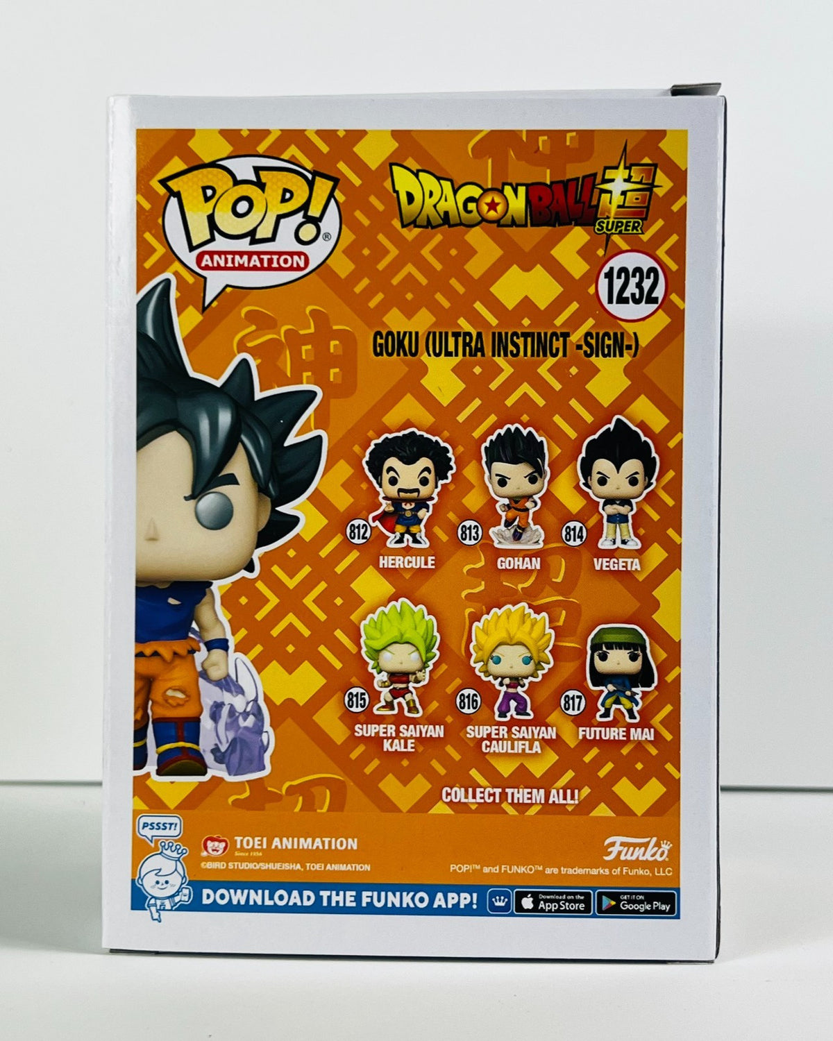 Funko POP Vinyl - Animation - Dragonball Z - Goku Ultra Instinct Sign - #1232