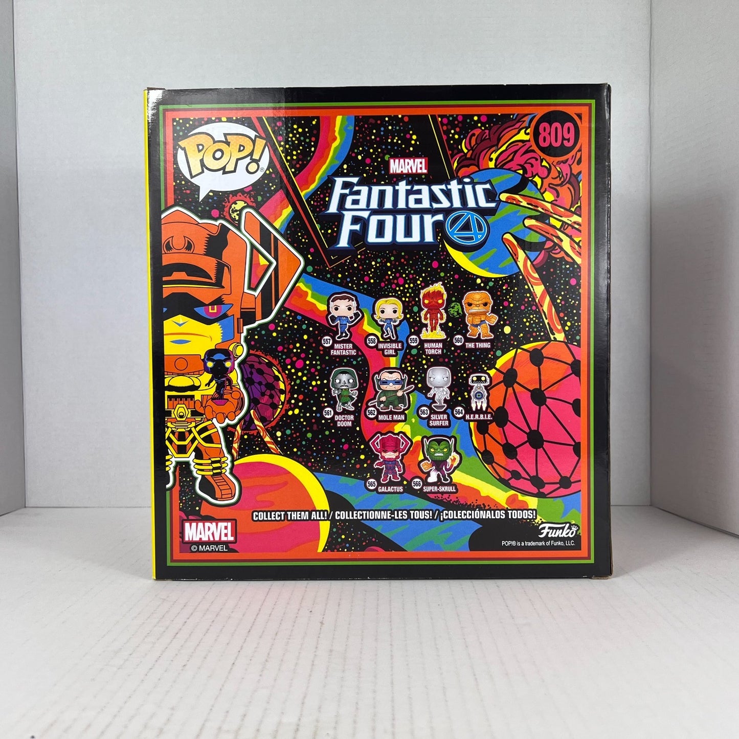 Funko POP Vinyl - Marvel - Fantastic Four - Galactus The Lifebringer #809 Chase