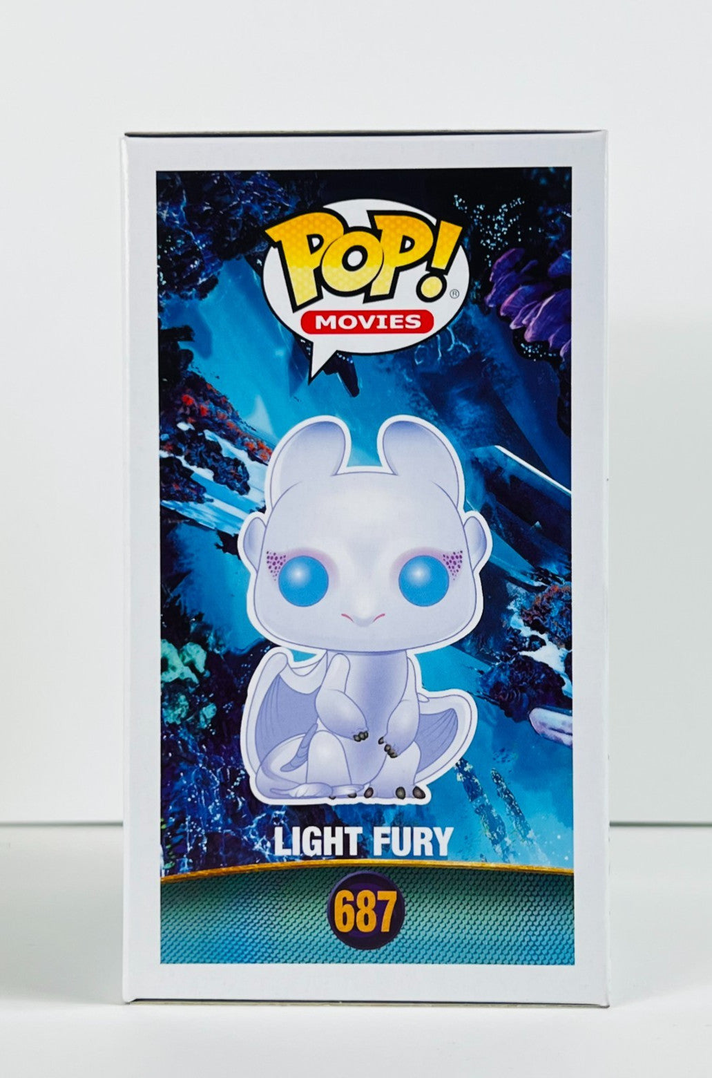 Funko POP Vinyl - Movies - How To Train Your Dragon - Light Fury - #687 Diamond