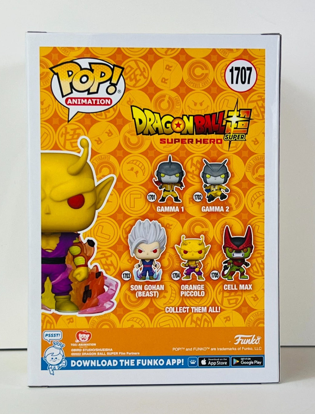 Funko POP Vinyl - Animation - Dragonball Z - Orange Piccolo - #1707 GITD Chase