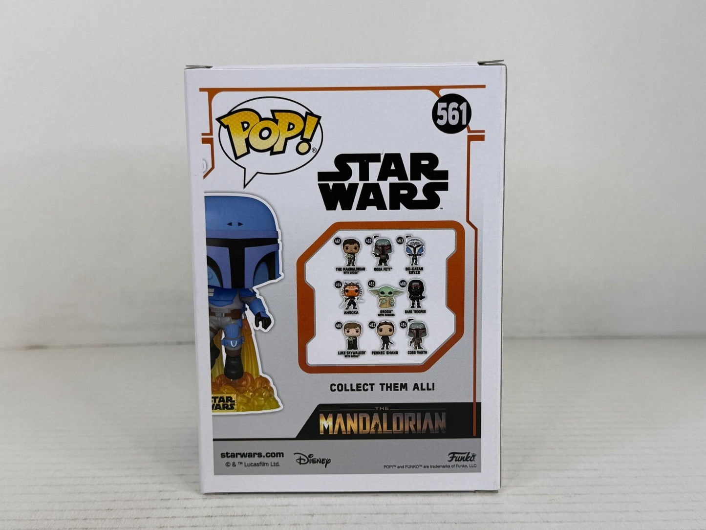 Funko POP Vinyl - Star Wats - Death Watch Mandalorian No Stripes - #561 [5]