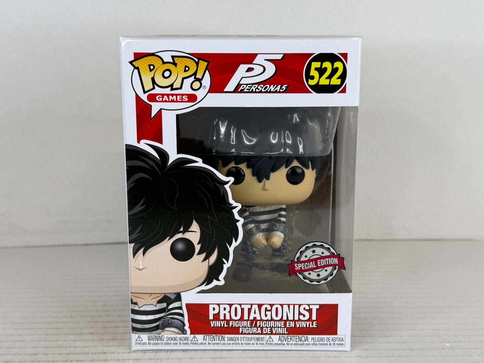 Funko POP Vinyl - Games - Perona 5 - Protagonist - #522 Damage