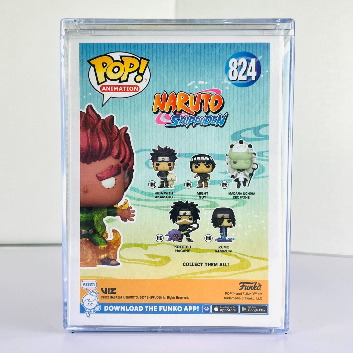 Funko POP Vinyl - Naruto Shippuden - Might Guy Eight Inner Gates #824 Diamond