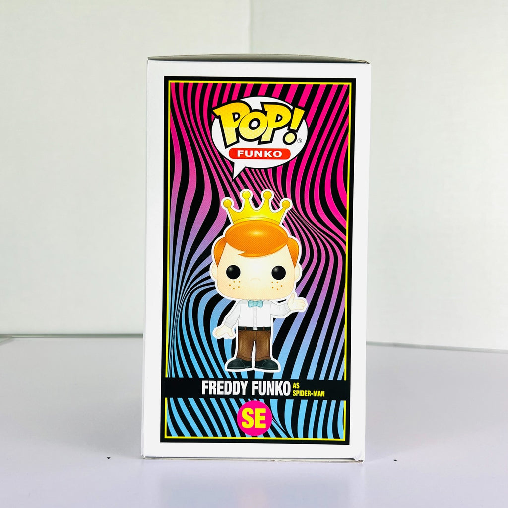 Funko POP Vinyl - Blacklight Battle - Freddy Funko as Spider-Man - 4000 Pcs