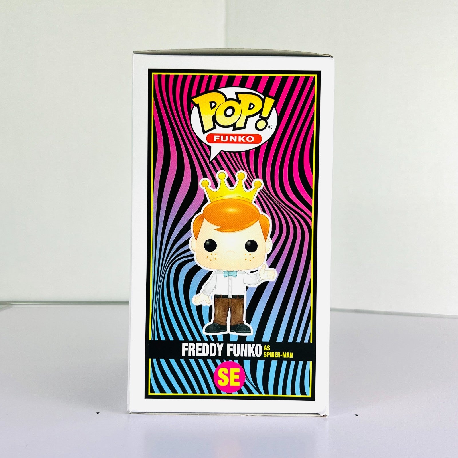 Funko POP Vinyl - Blacklight Battle - Freddy Funko as Spider-Man - 4000 Pcs